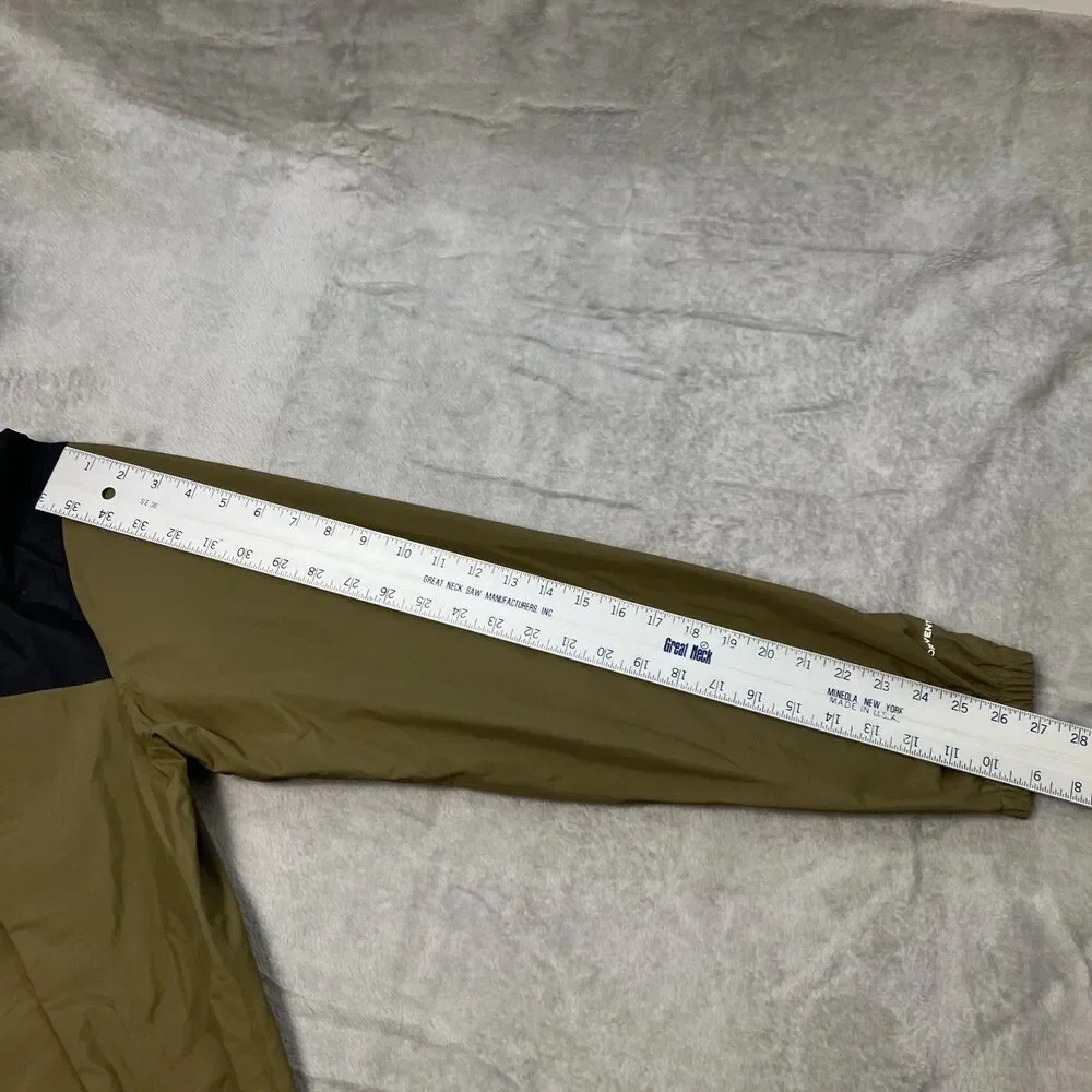 The North Face Antora Parka Mens M Green‎ DryVent Hooded Rain Jacket Gorpcore